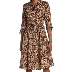 Leopard print dress